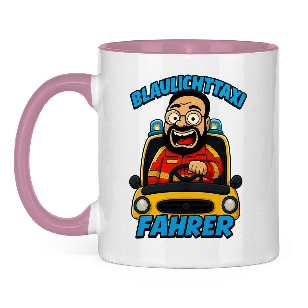Blaulichttaxi Tasse