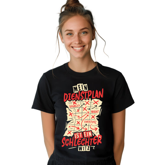 Dienstplan T-Shirt Printegy