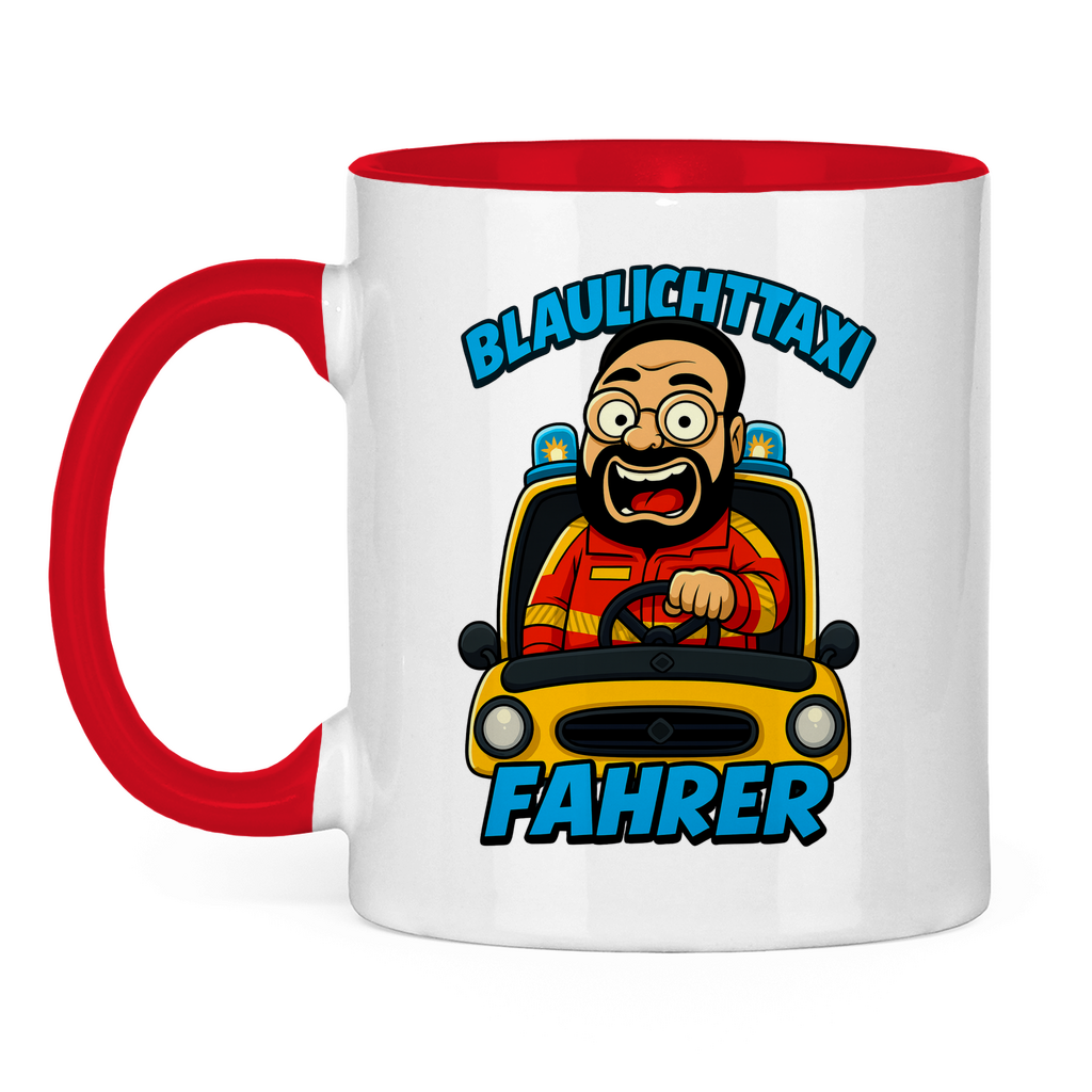 Blaulichttaxi Tasse