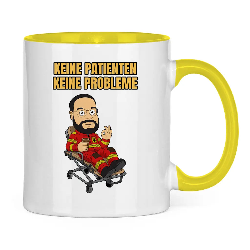 Keine Patienten, keine Probleme - Tasse Printegy