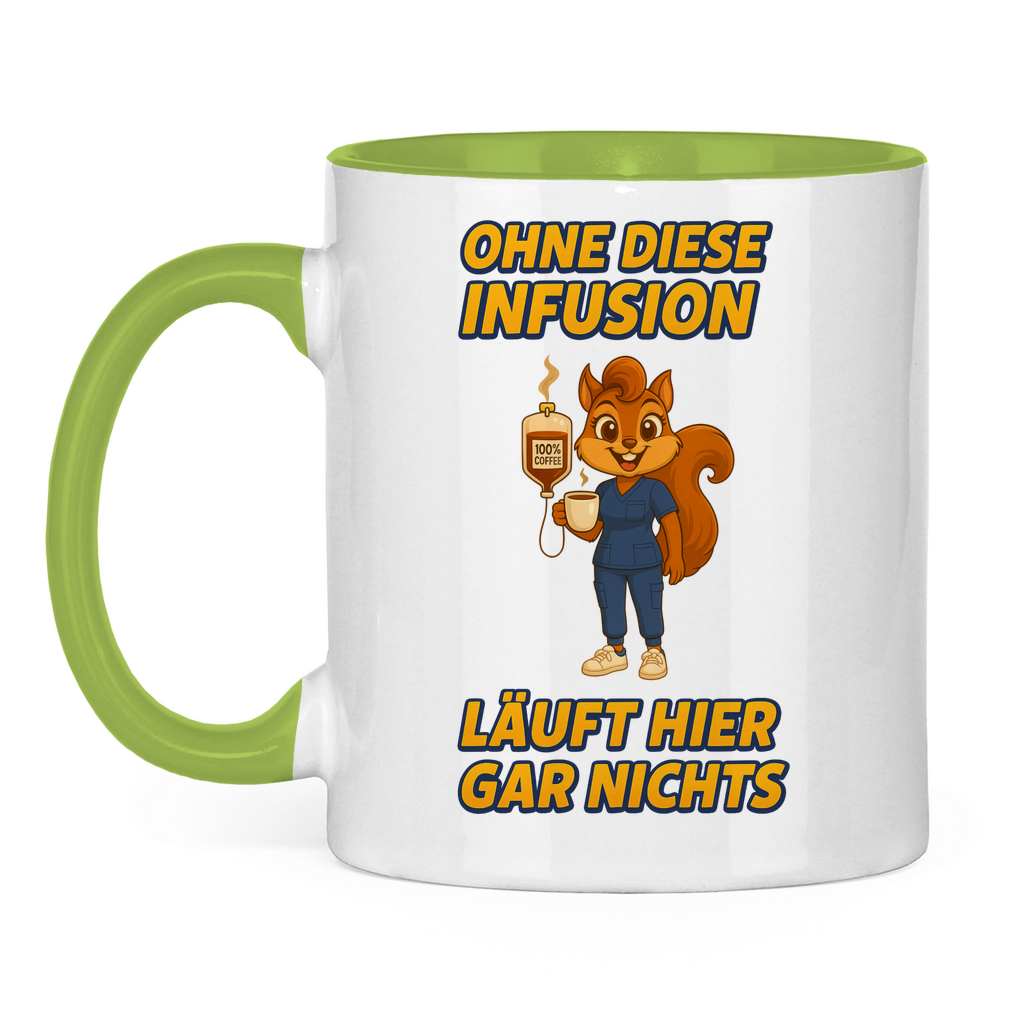Kaffee Infusion Nurse Tasse
