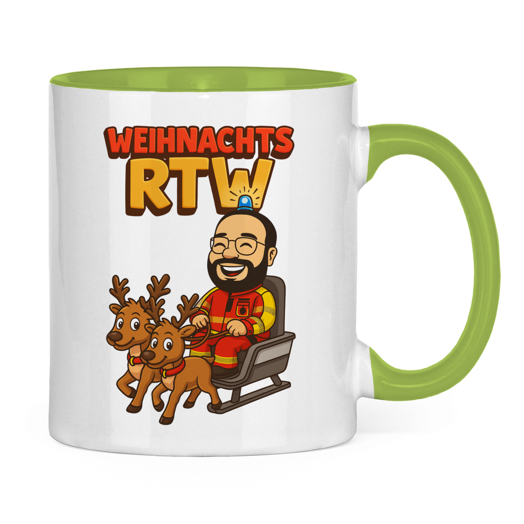 Weihnachts RTW Tasse