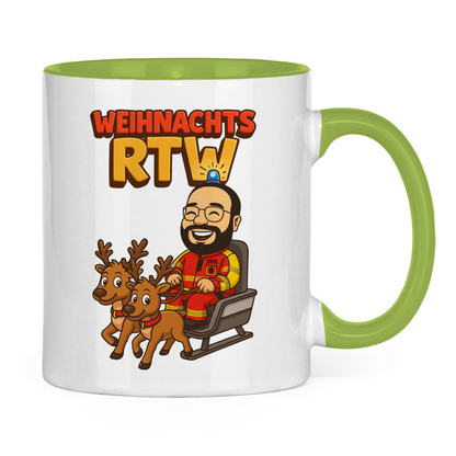 Weihnachts RTW Tasse