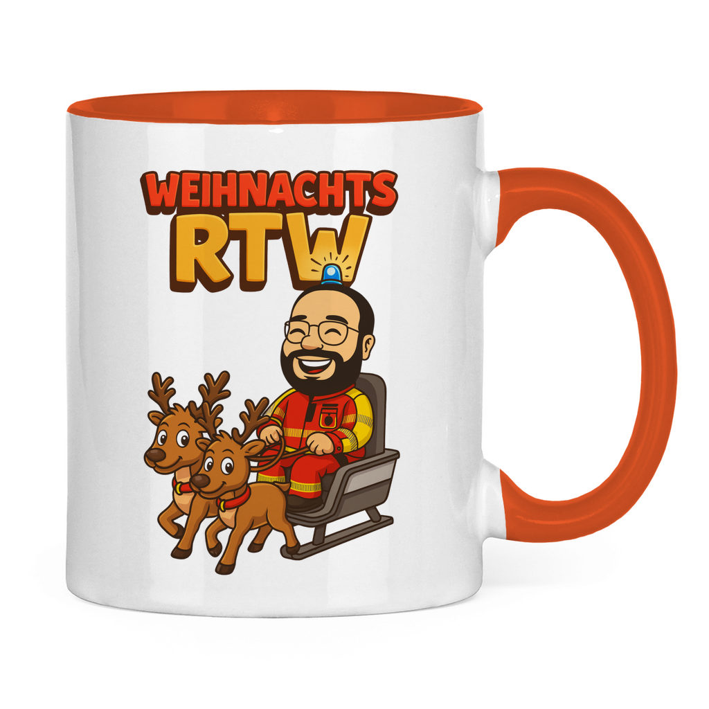 Weihnachts RTW Tasse
