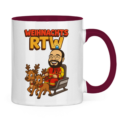Weihnachts RTW Tasse