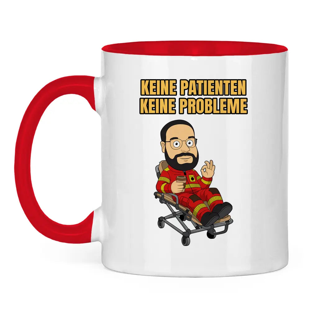 Keine Patienten, keine Probleme - Tasse Printegy