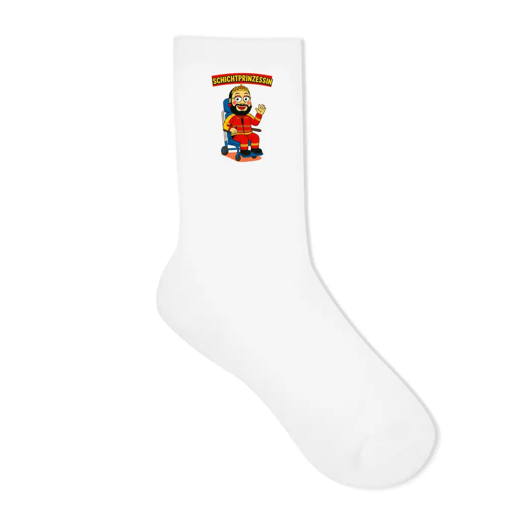 Schichtprinzessin Socken Printegy