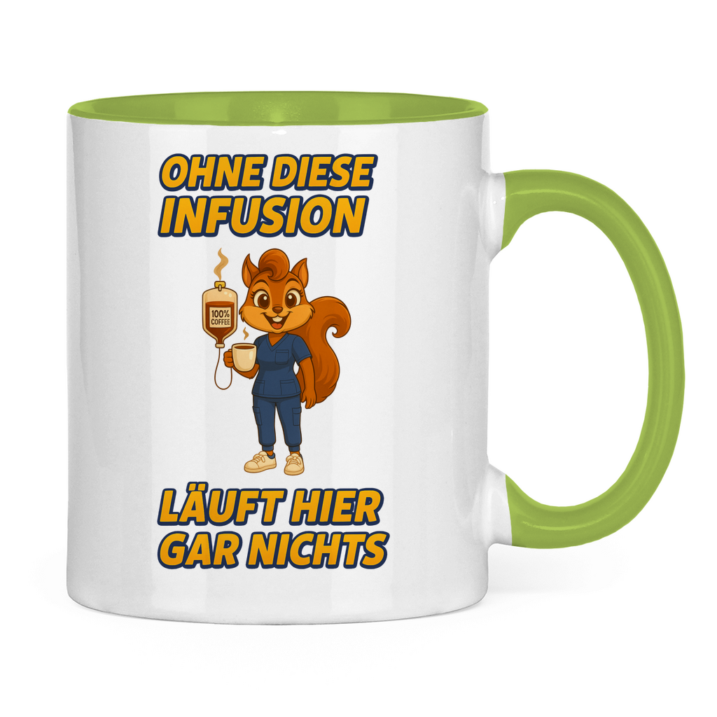 Kaffee Infusion Nurse Tasse