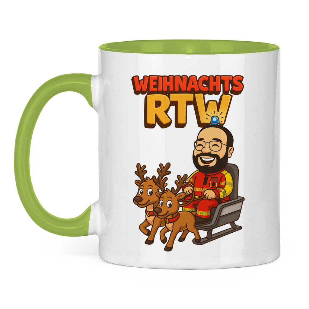 Weihnachts RTW Tasse