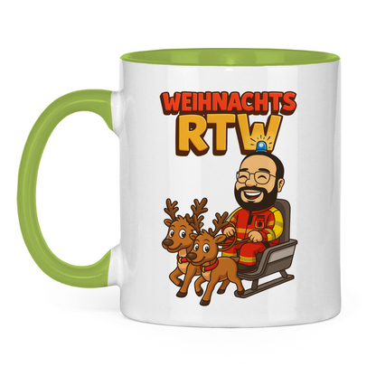 Weihnachts RTW Tasse