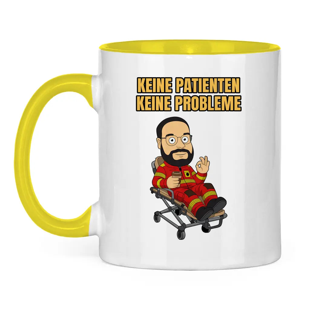 Keine Patienten, keine Probleme - Tasse Printegy