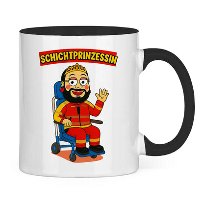 Schichtprinzessin Tasse Printegy