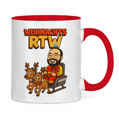 Weihnachts RTW Tasse