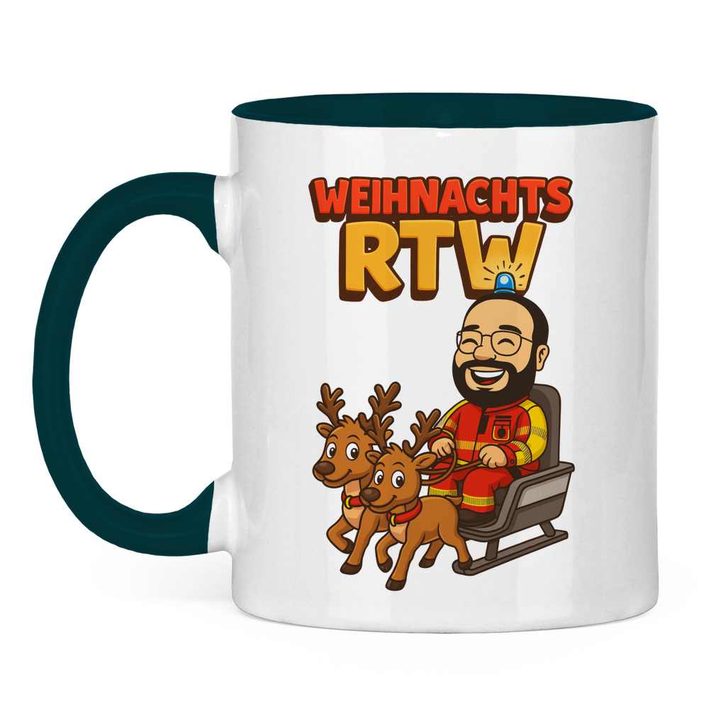 Weihnachts RTW Tasse