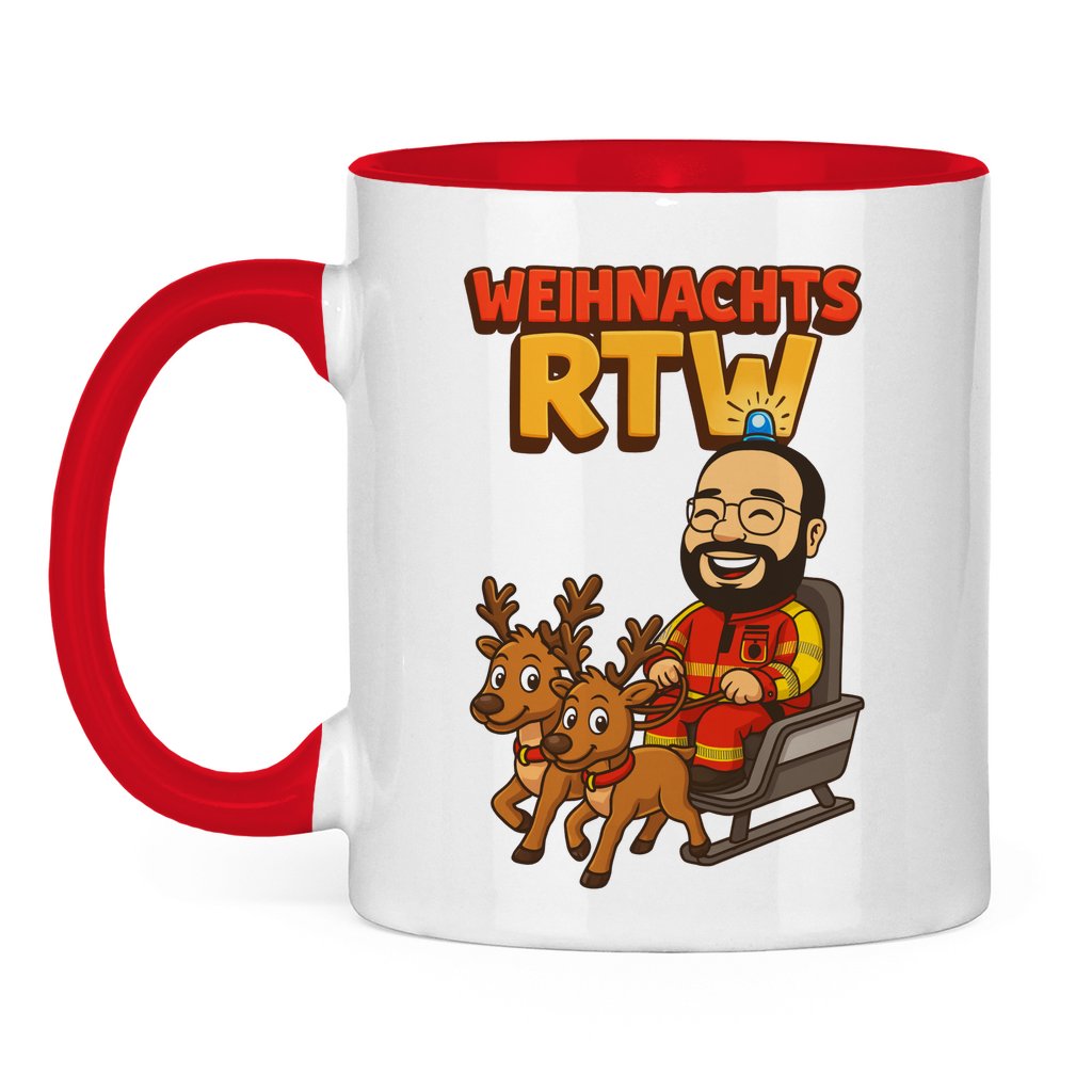 Weihnachts RTW Tasse