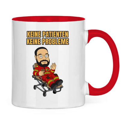 Keine Patienten, keine Probleme - Tasse Printegy