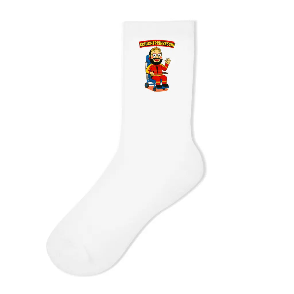 Schichtprinzessin Socken Printegy