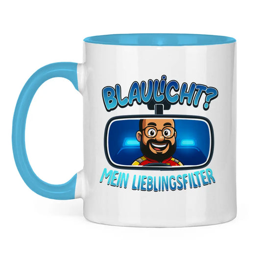 Blaulichtfilter Tasse