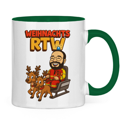 Weihnachts RTW Tasse
