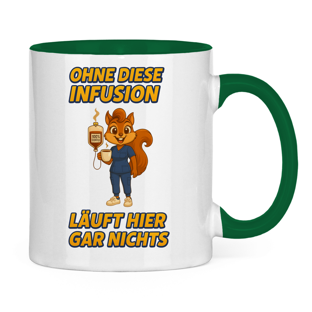 Kaffee Infusion Nurse Tasse